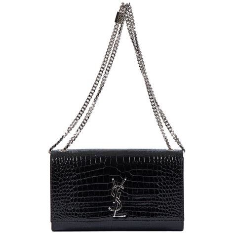 crocodile ysl bag|ysl reversible bag.